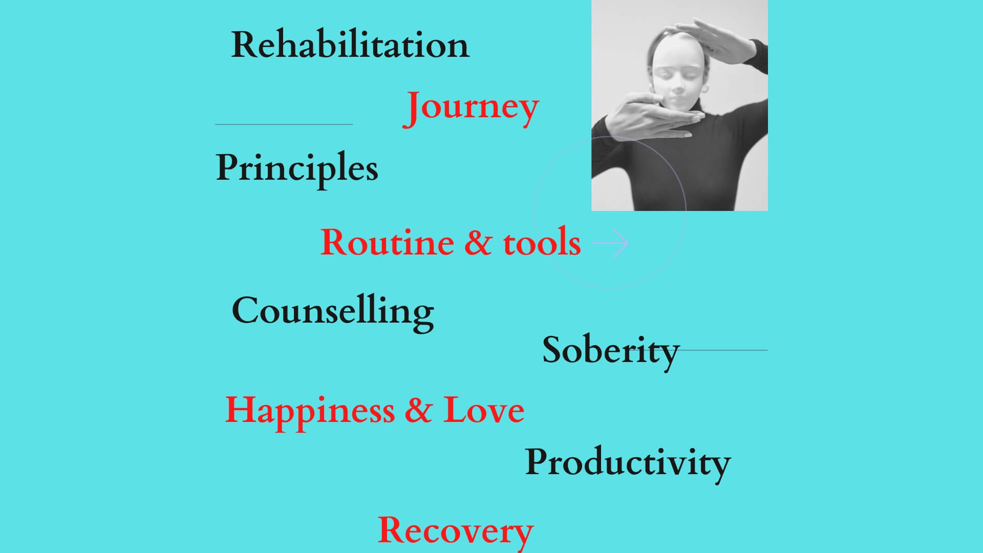 Principles used at our rehab centre for addiction recovery